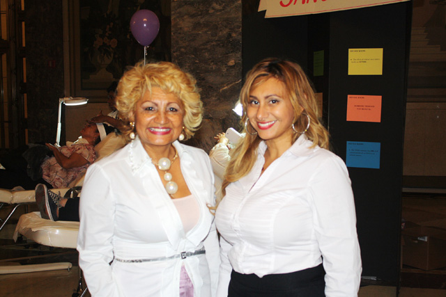 Diva Spa President Charito Cisneros and Executive Director Rommy Pennella  